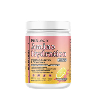 Fit&Lean - Fit & Lean - Amino Hydration & Energy - Pink Lemonade - 363g