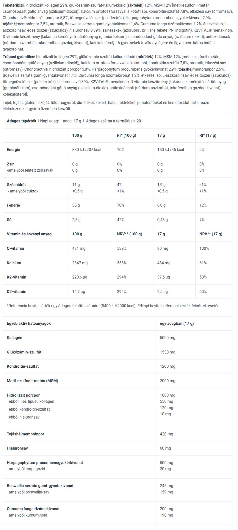 BioTechUSA - Arthro Forte Drink Powder