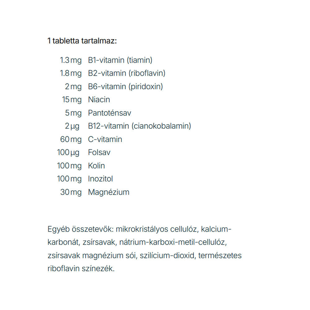 CaliVita - B Complex - 30 Tablets