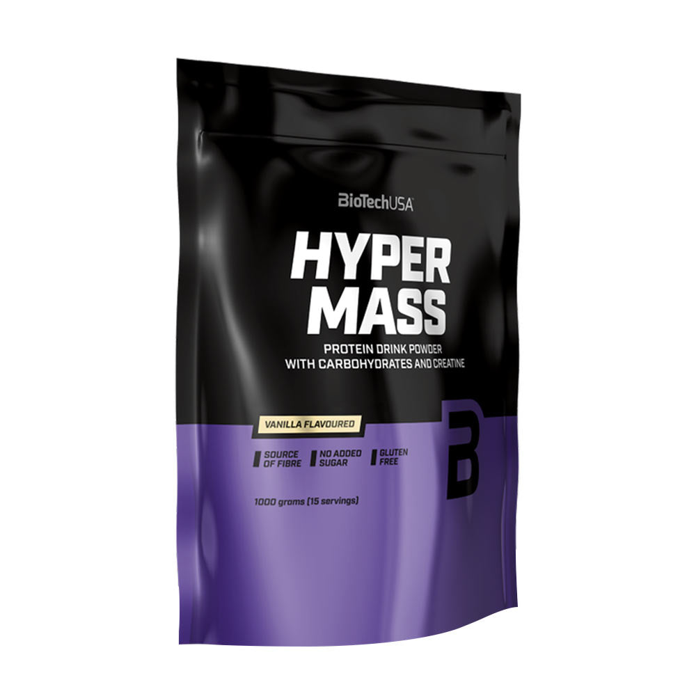 BioTechUSA Hyper Mass etikett näringsinnehål