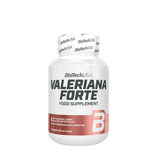 Valerian Forte – Lugnande & Sömnstöd baksida näringsfakta