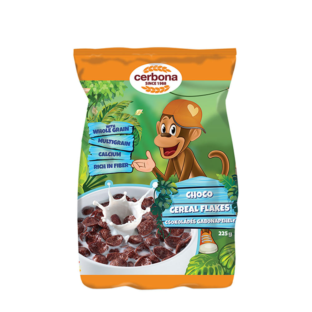 Cerbona - Chocolate Cereal Flakes With Calcium