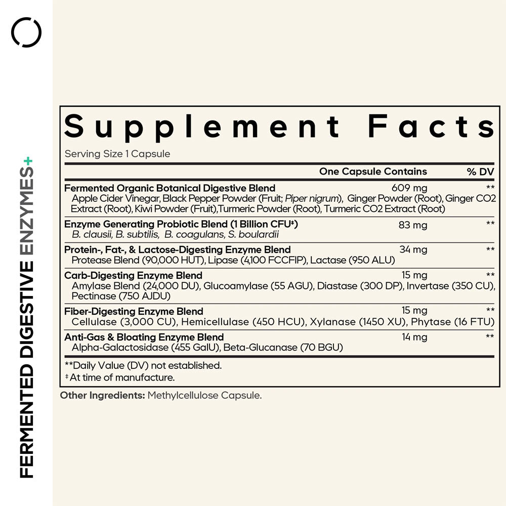 Codeage - Fermented Digestive Enzymes+