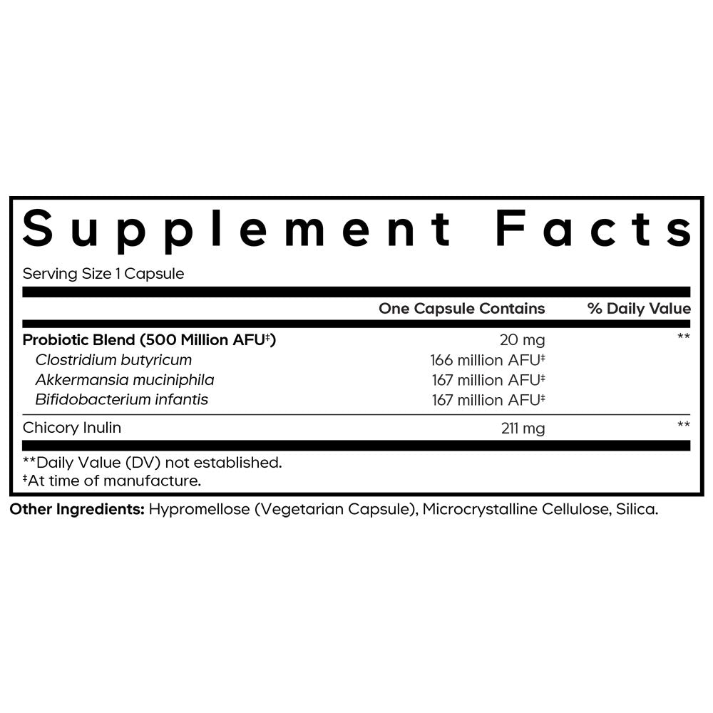 Codeage - Glp-1 Probiotic+ - 90 Vcaps - 90 Vegetable Caps