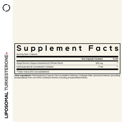 Codeage - Liposomal Turkesteron - 120 Vcaps - 120 Vegetable Caps