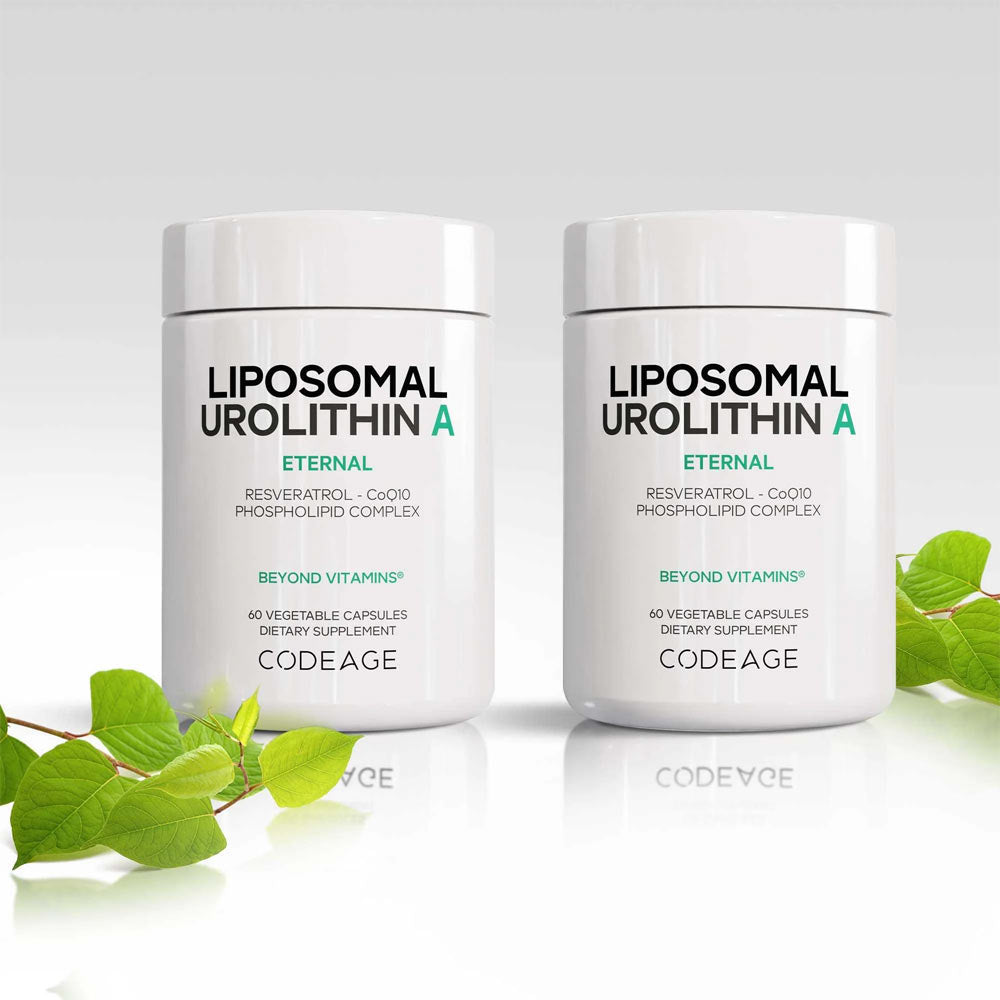 Codeage - Liposomal Urolithin A - 60 Vcaps - 60 Vegetable Caps