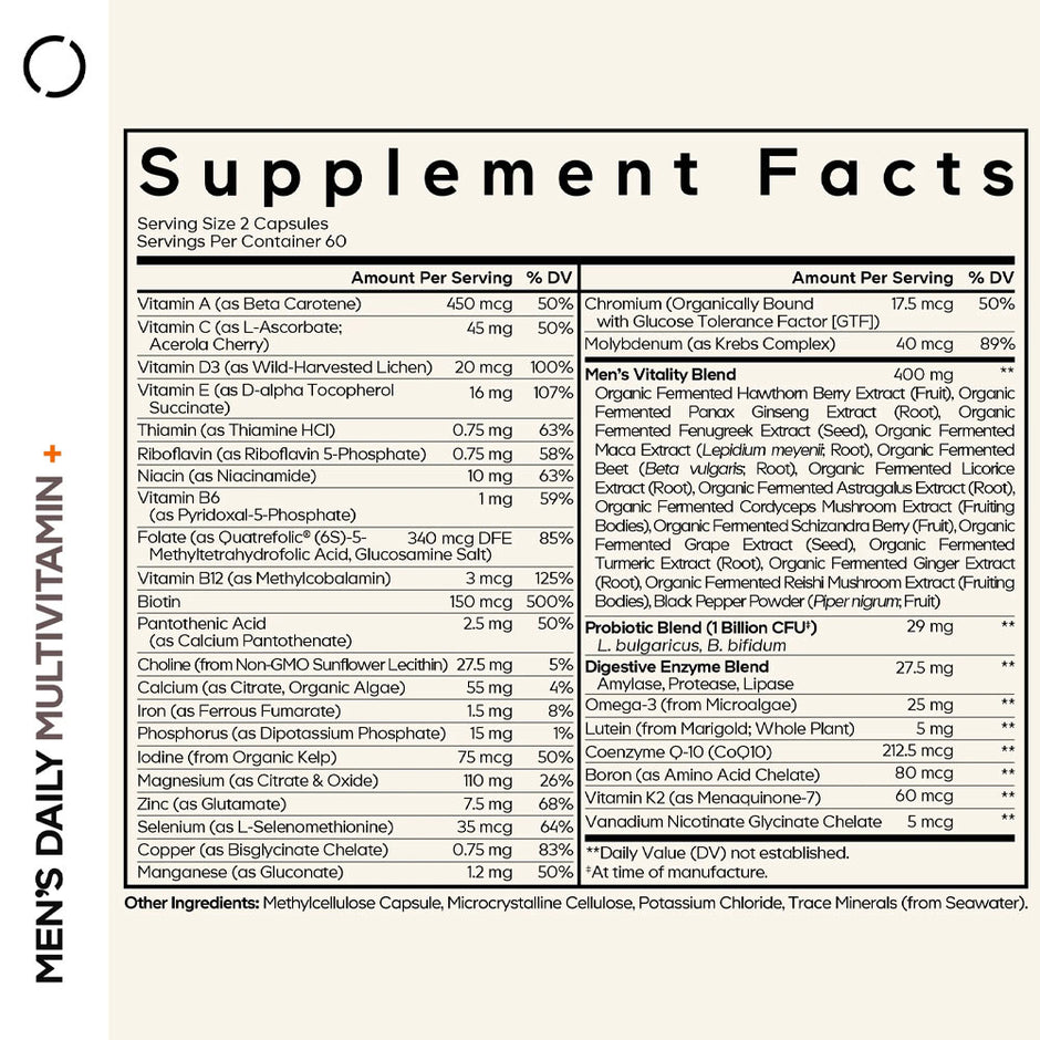 Codeage - Men's Fermented Multivitamin+