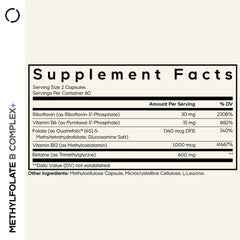 Codeage - Methylfolate B Complex+ - 120 Vcaps - 120 Vegetable Caps