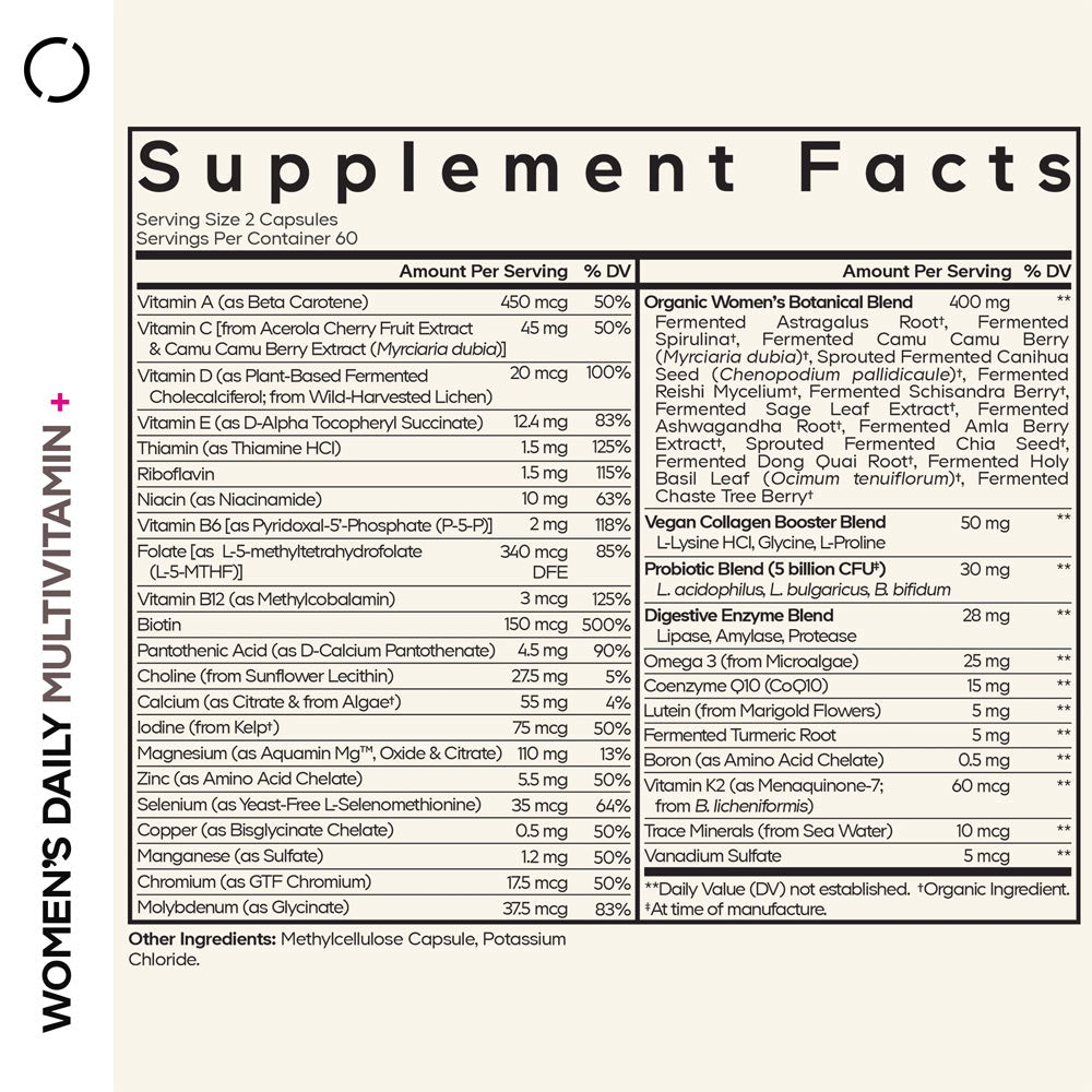 Codeage - Women's Fermented Multivitamin+
