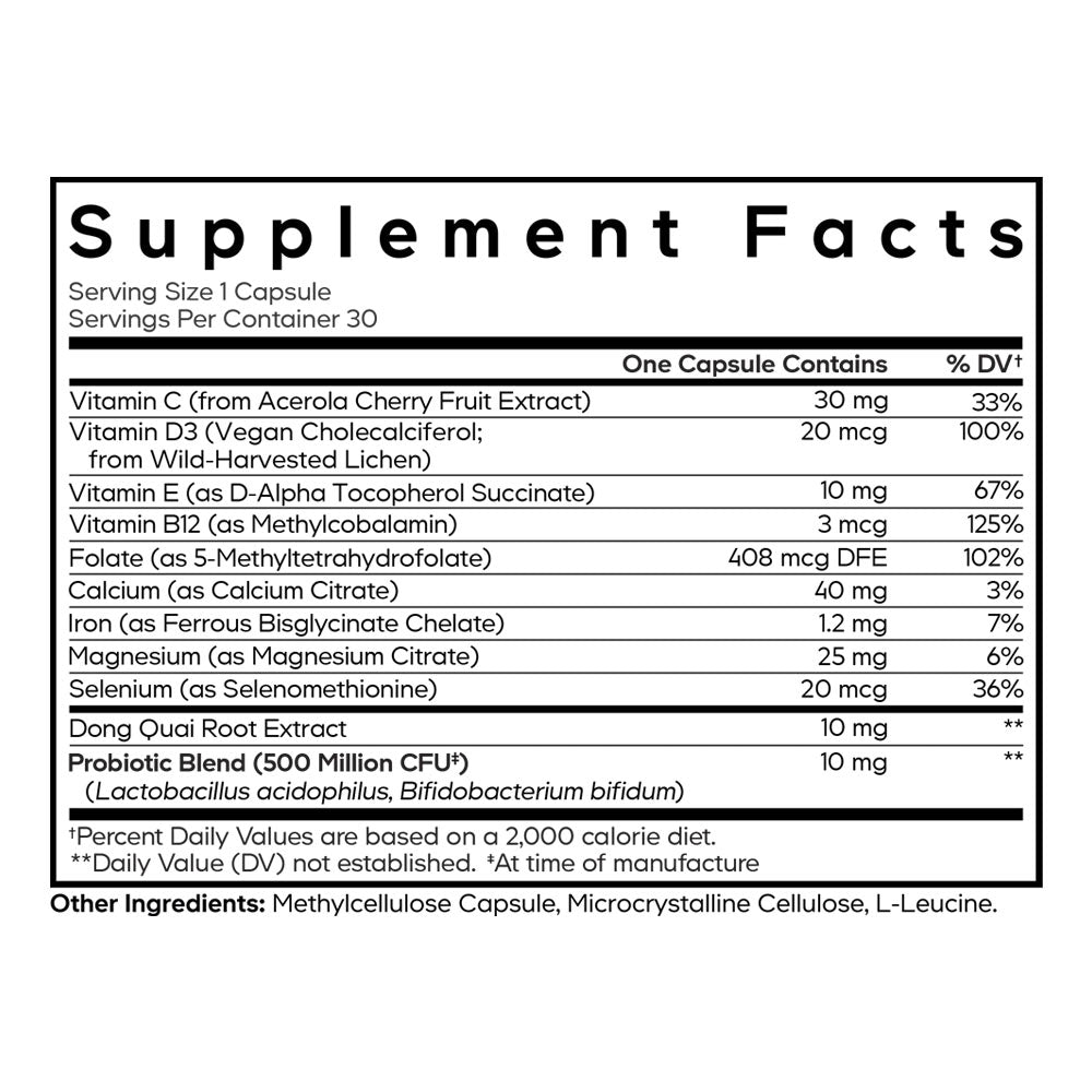 Codeage - Women'S Multivitamin - 30 Vcaps - 30 Vegetable Caps