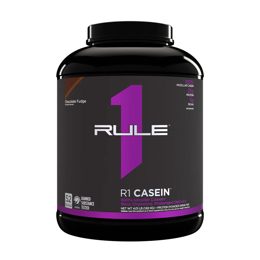 Rule One Casein Choklad Fudge framsida