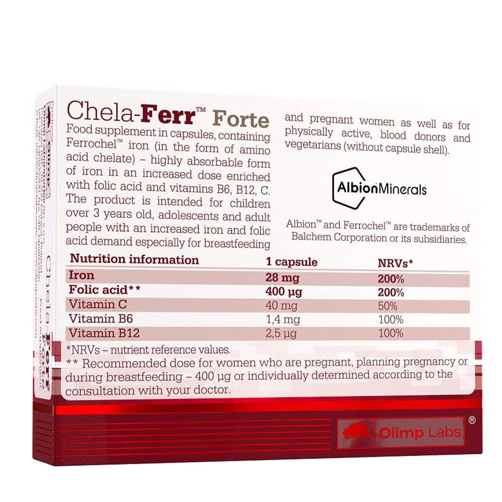 Olimp Labs - Chela-Ferr Forte - 30 Caps
