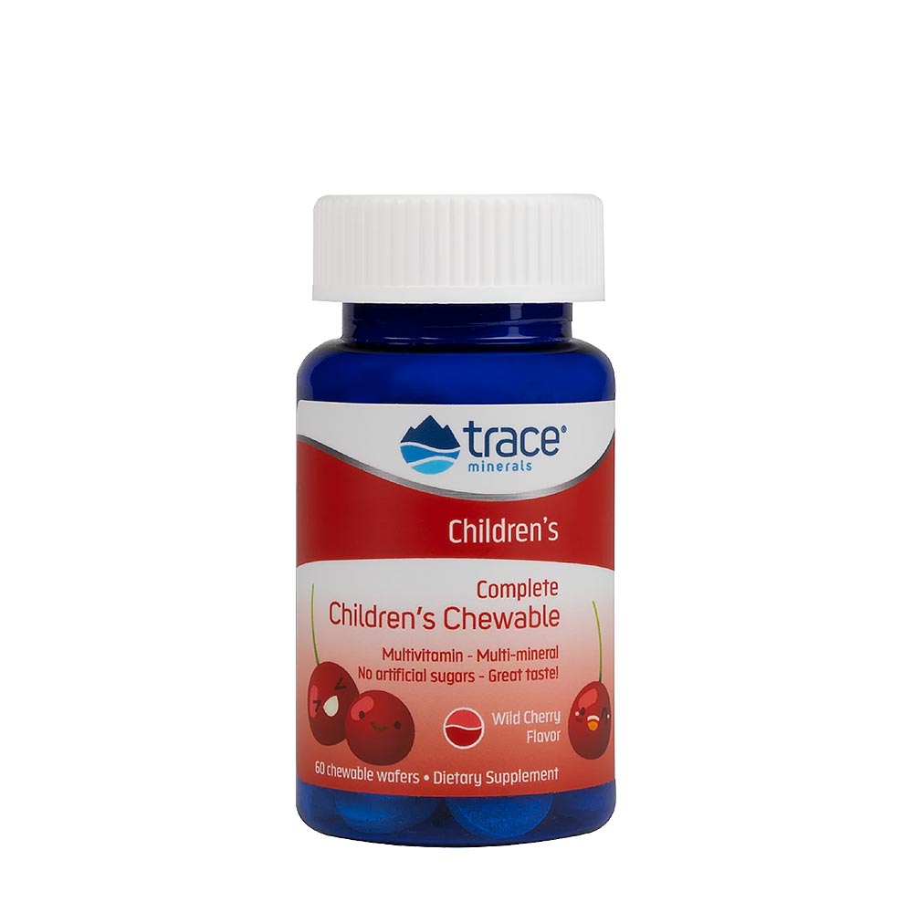 Trace Minerals - Complete Childrens Gummies - Wild Cherry - 60 Gummies