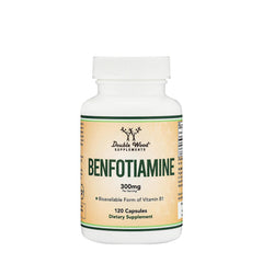 Double Wood Supplements Benfotiamine baksida näringsfakta