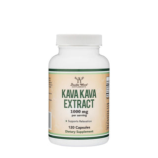Double Wood Supplements Kava Kava Extract framsida