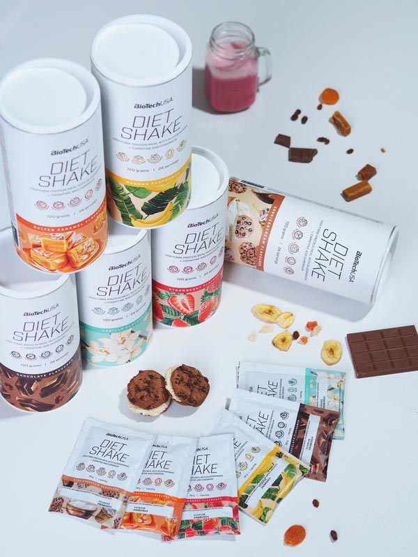 BioTechUSA Diet Shake produktdetalj dosering