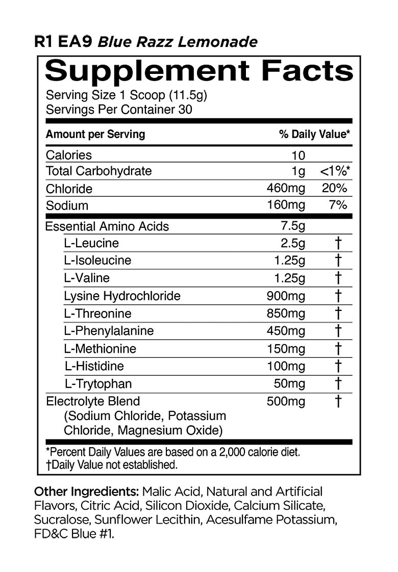 Rule One - Essential Amino 9