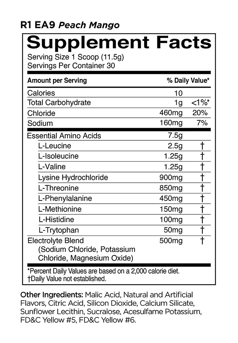 Rule One - Essential Amino 9