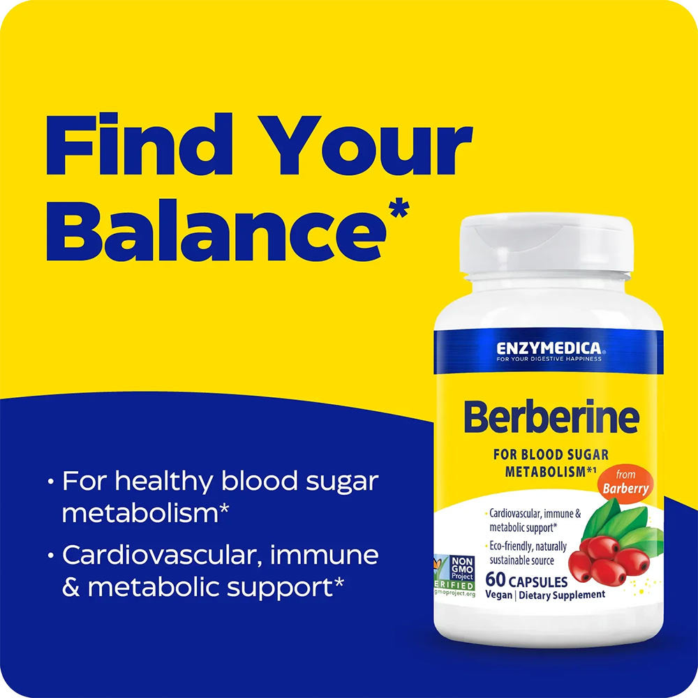 Enzymedica Berberine doseringsanvisning