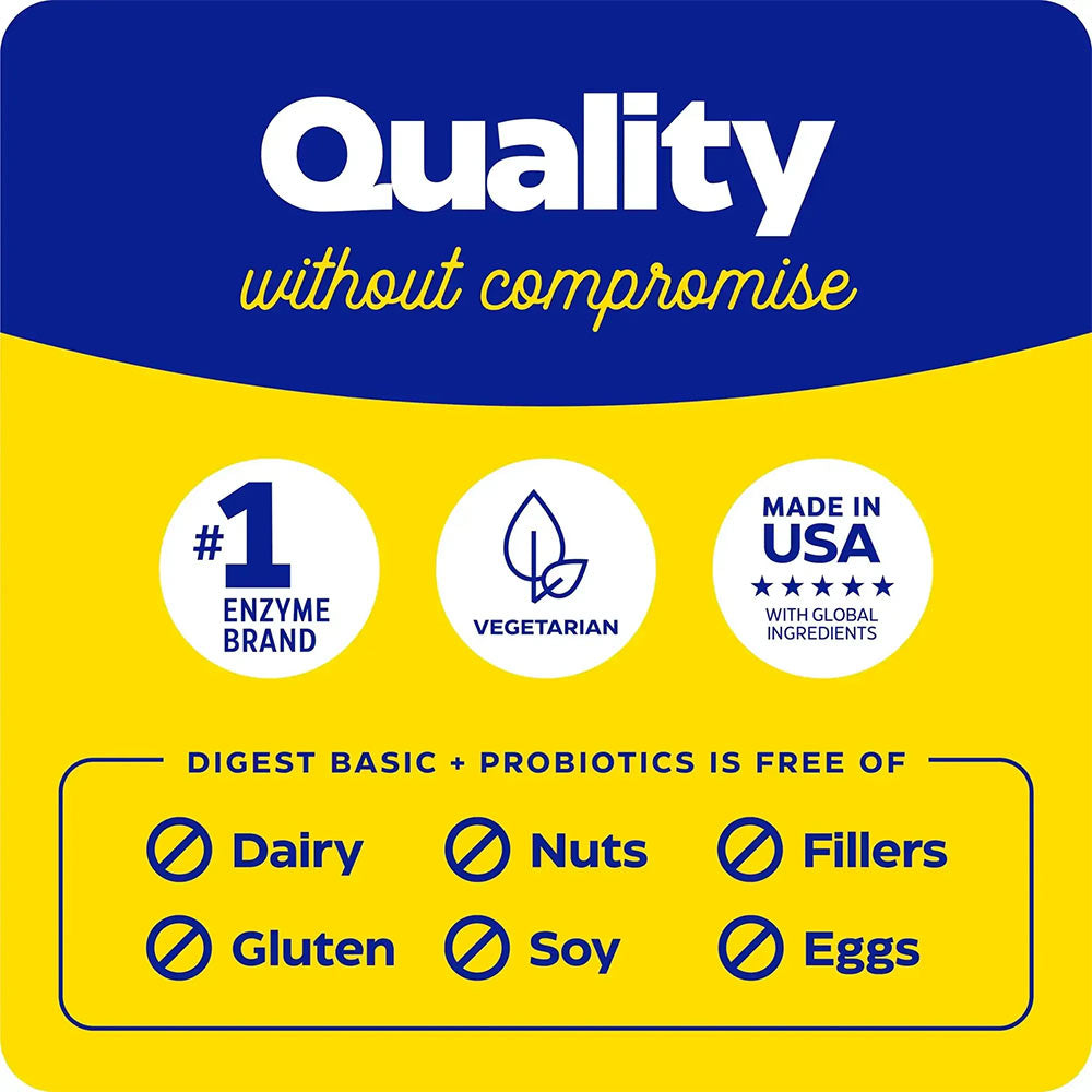 Enzymedica - Digest Basic + Probiotics - 90 Caps