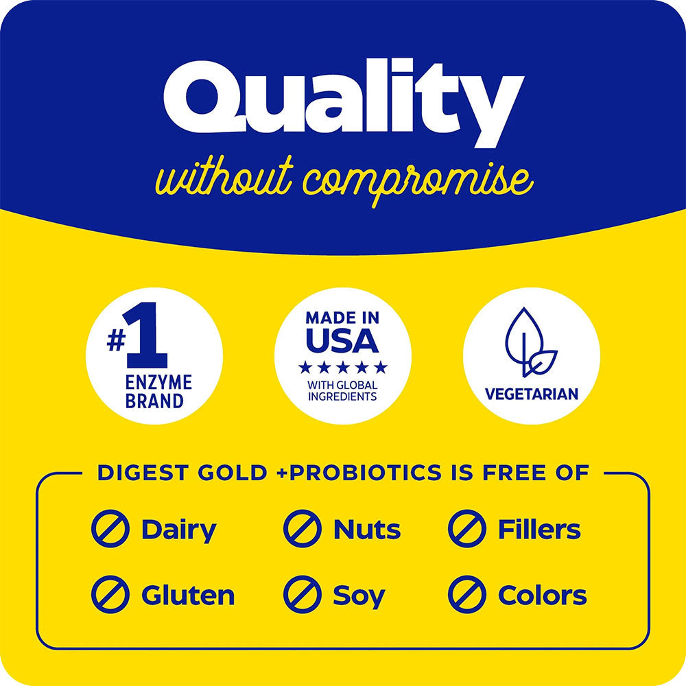 Enzymedica - Digest Gold® + Probiotics - 90 Caps