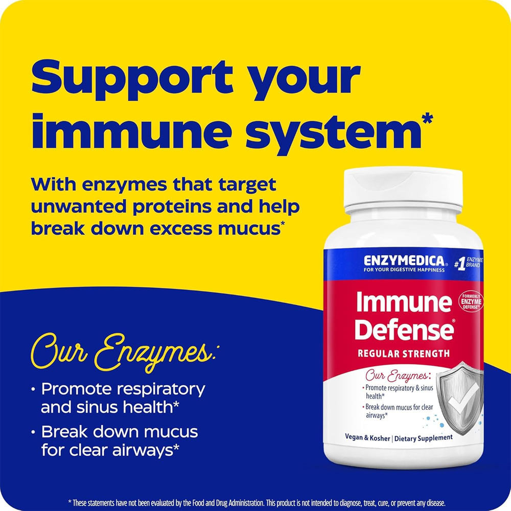 Enzymedica Immune Defense dosering instruktioner