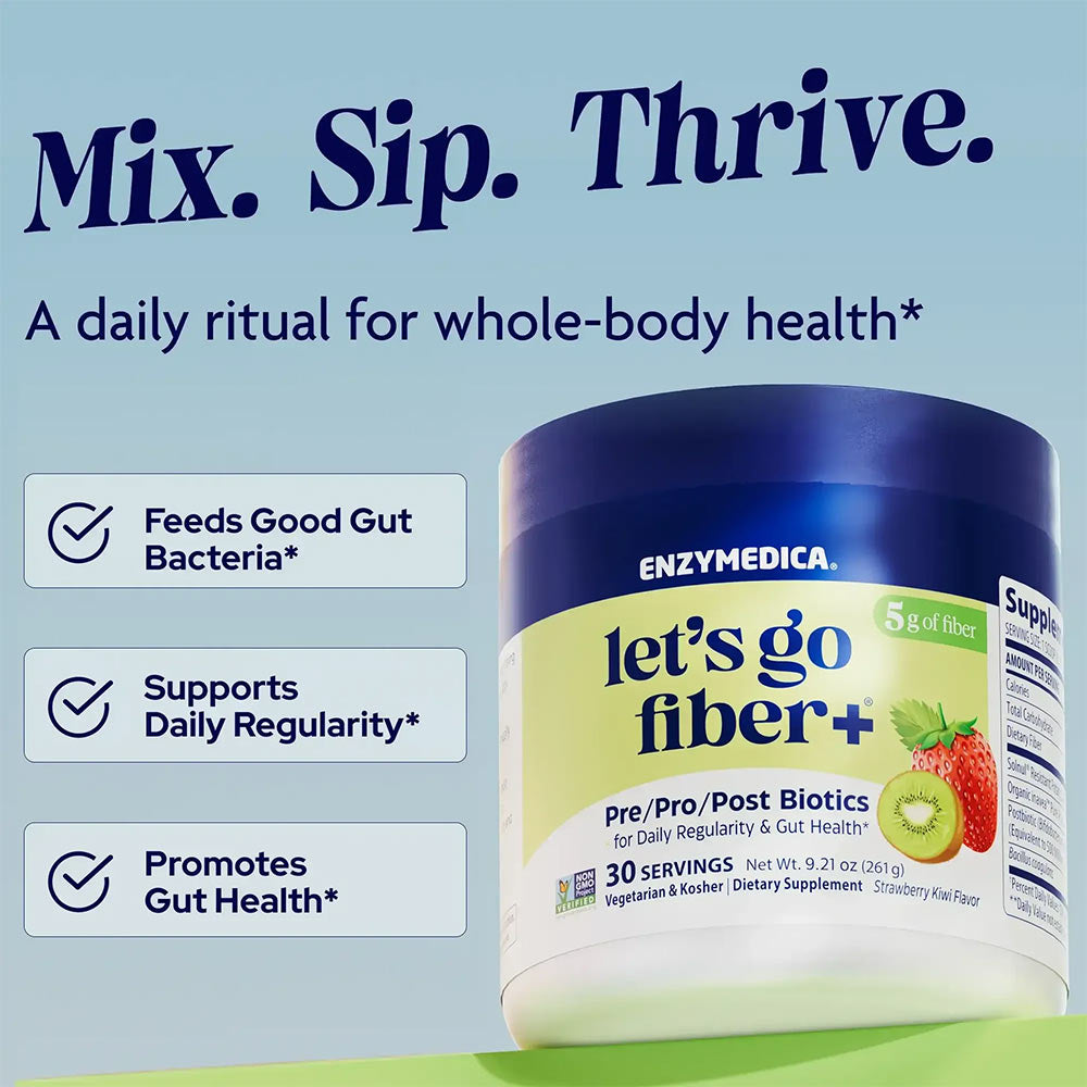 Enzymedica - Let's Go Fiber+
