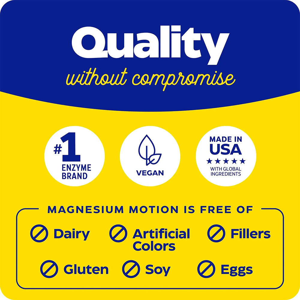 Enzymedica - Magnesium Motion - 120 kapsler
