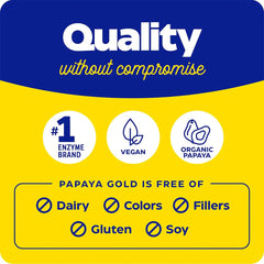 Enzymedica - Papaya Gold - Papaya Mint - 60 Tabs