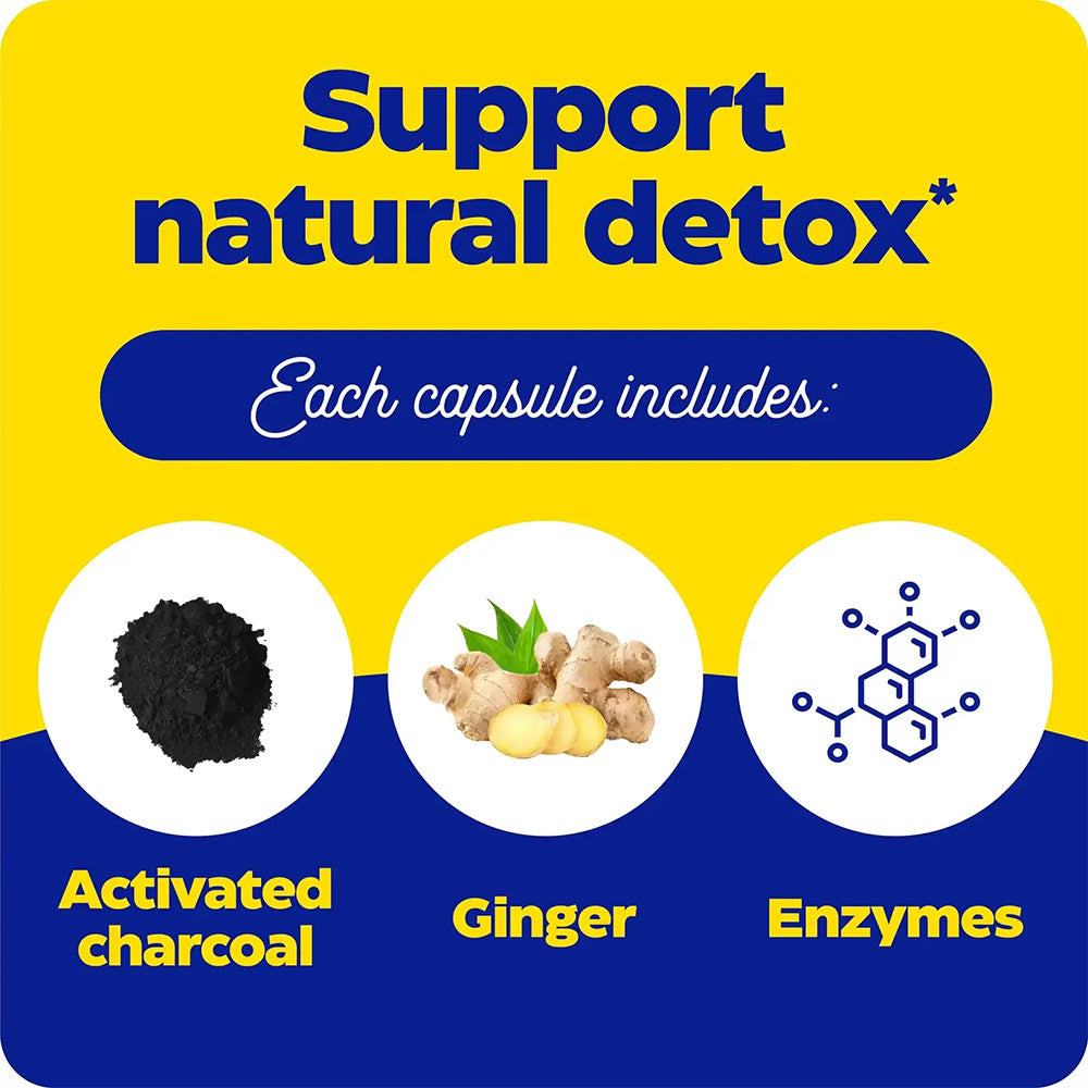 Enzymedica - Activated Charcoal - 60 Caps