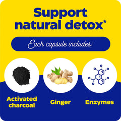 Enzymedica - Activated Charcoal - 60 Caps