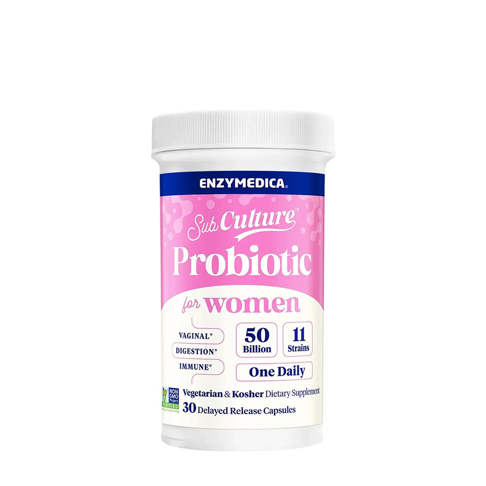 Enzymedica - Subculture™ Probiotic For Women - 30 Caps
