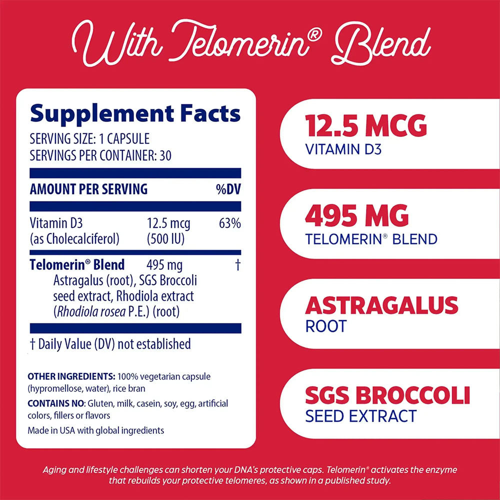 Enzymedica - Telomere Plus® - 30 Caps