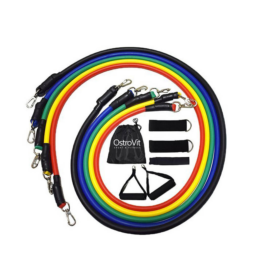 Ostrovit - Expander Training Bands Set - 5 Bands