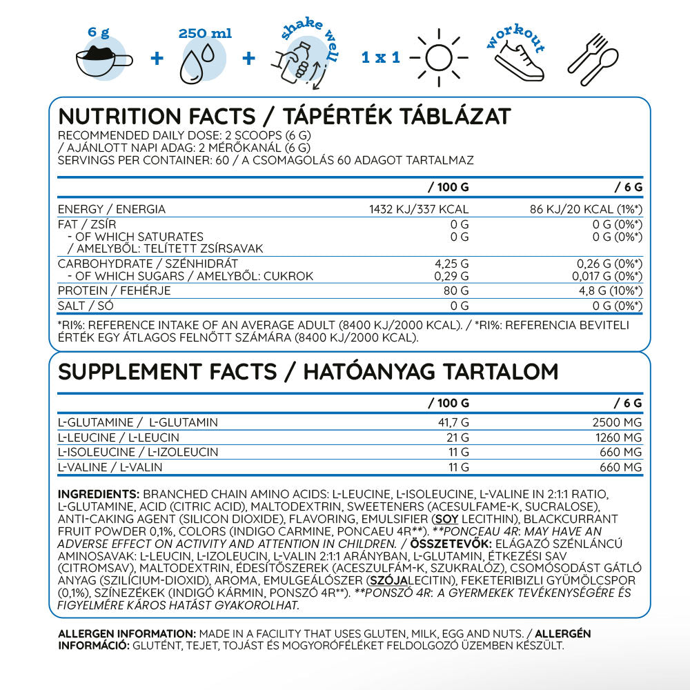 Nutriversum - BCAA + GLUTA