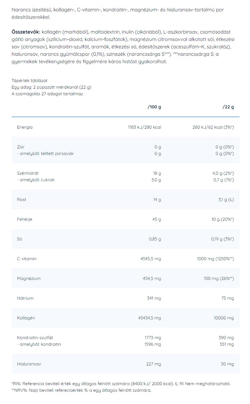 Nutriversum - Orange - 600g