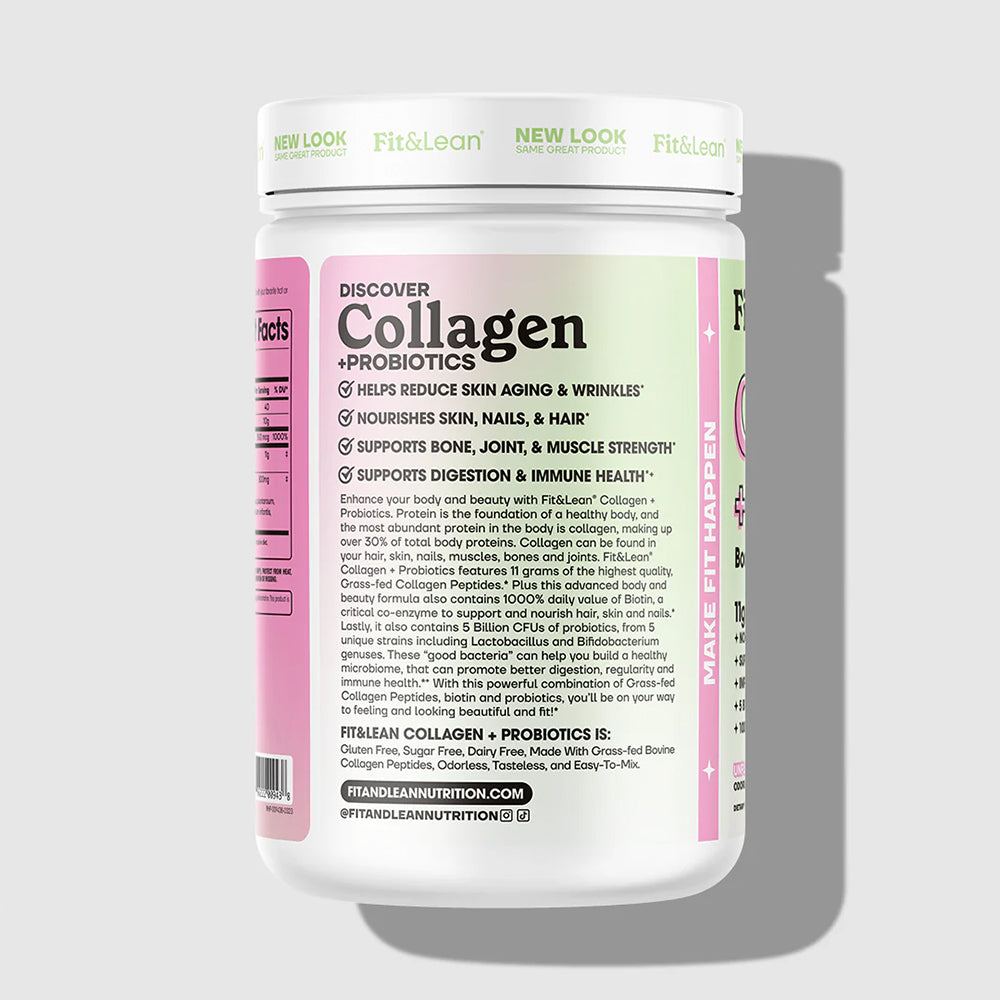 Fit&Lean - Fit & Lean - Kollagen + Probiotika