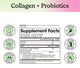 Fit & Lean Collagen + Probiotics baksida