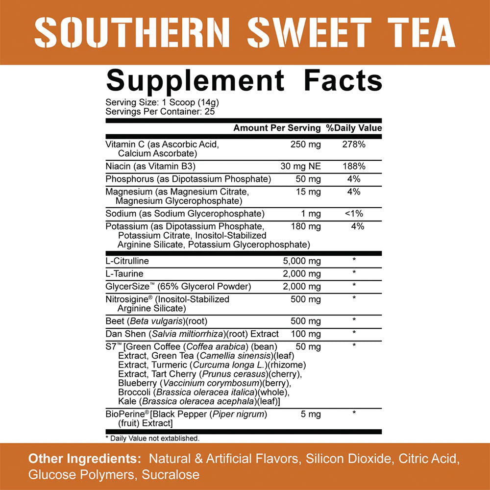5% Nutrition - Full As F*Ck - Legendary Series, Southern Sweet Tea - 370g