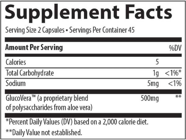 Trace Minerals - Glucovera - 90 Caps