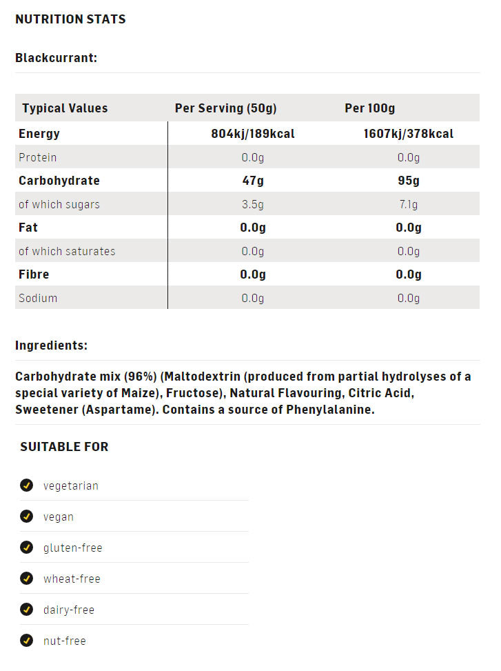 Science In Sport - SiS GO Energy Powder - Carbohydrate Beverage Powder - Orange - 1.6kg