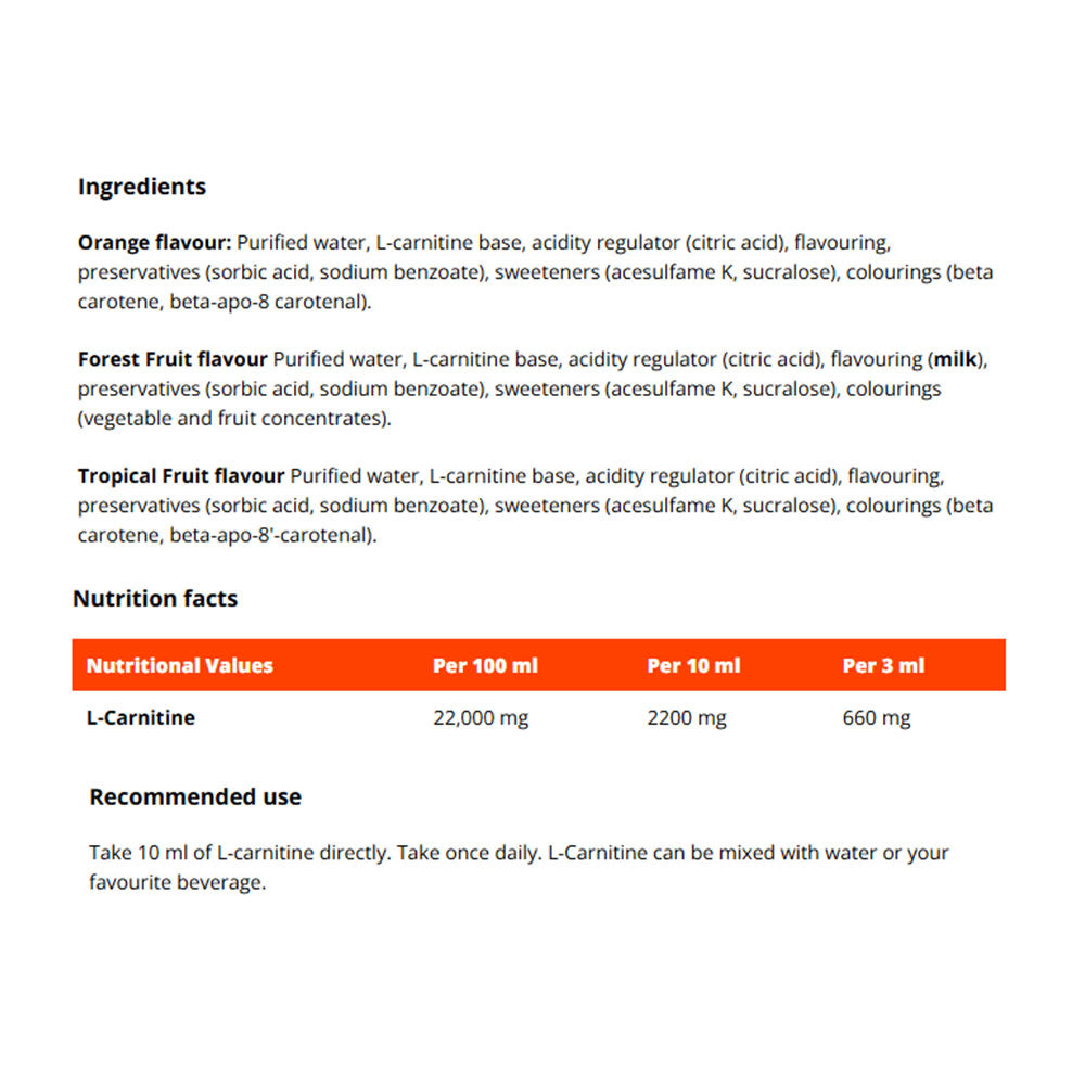 GymBeam - L-Carnitine