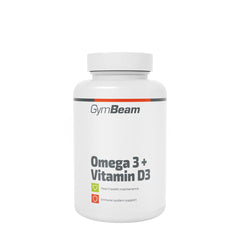 Gymbeam - Omega 3 + D3-vitamiini