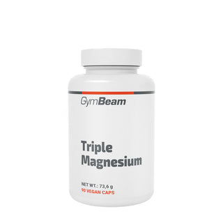Gymbeam Triple Magnesium 90 kapslar framsida