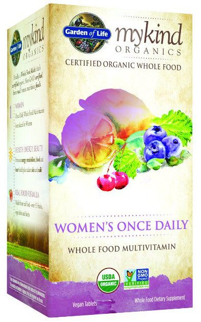 Mykind Women's Once Daily baksida