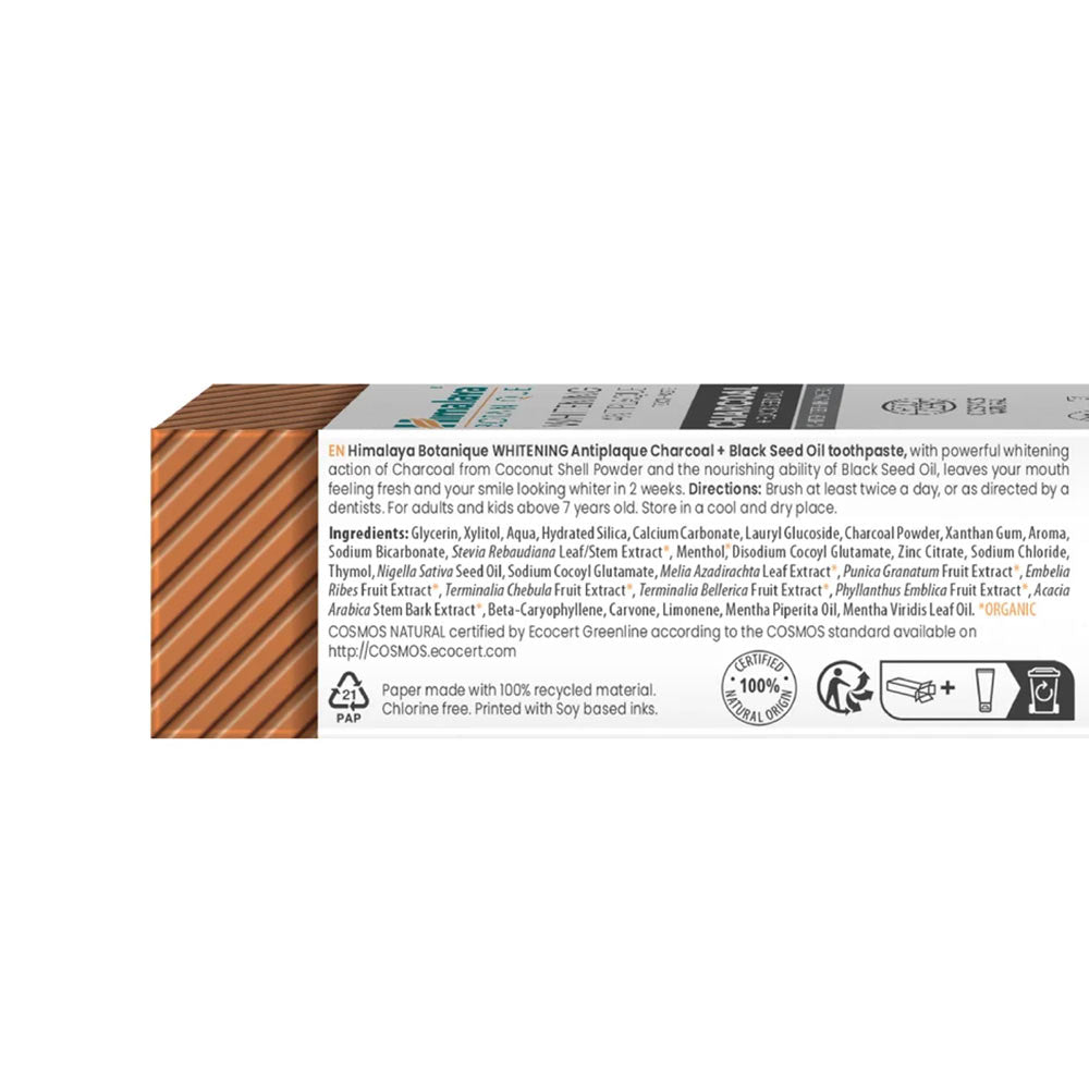 Himalaya Whitening Antiplaque Mint tandkräm framsida