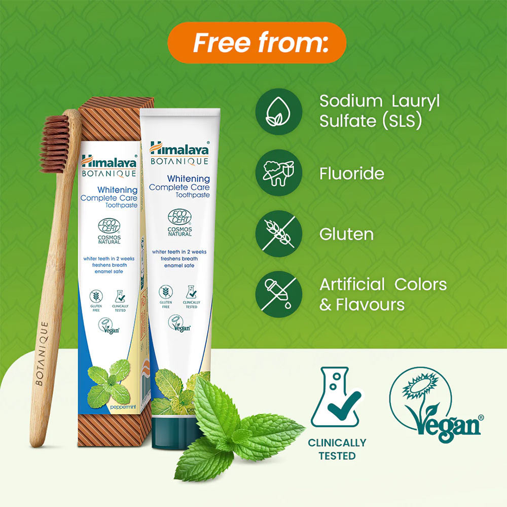 Himalaya Whitening Complete Care Toothpaste näringsfakta