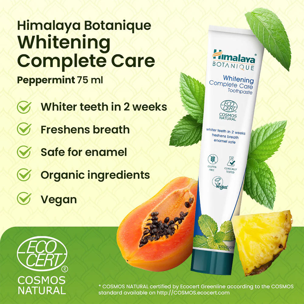 Himalaya Whitening Complete Care Toothpaste produktdetalj