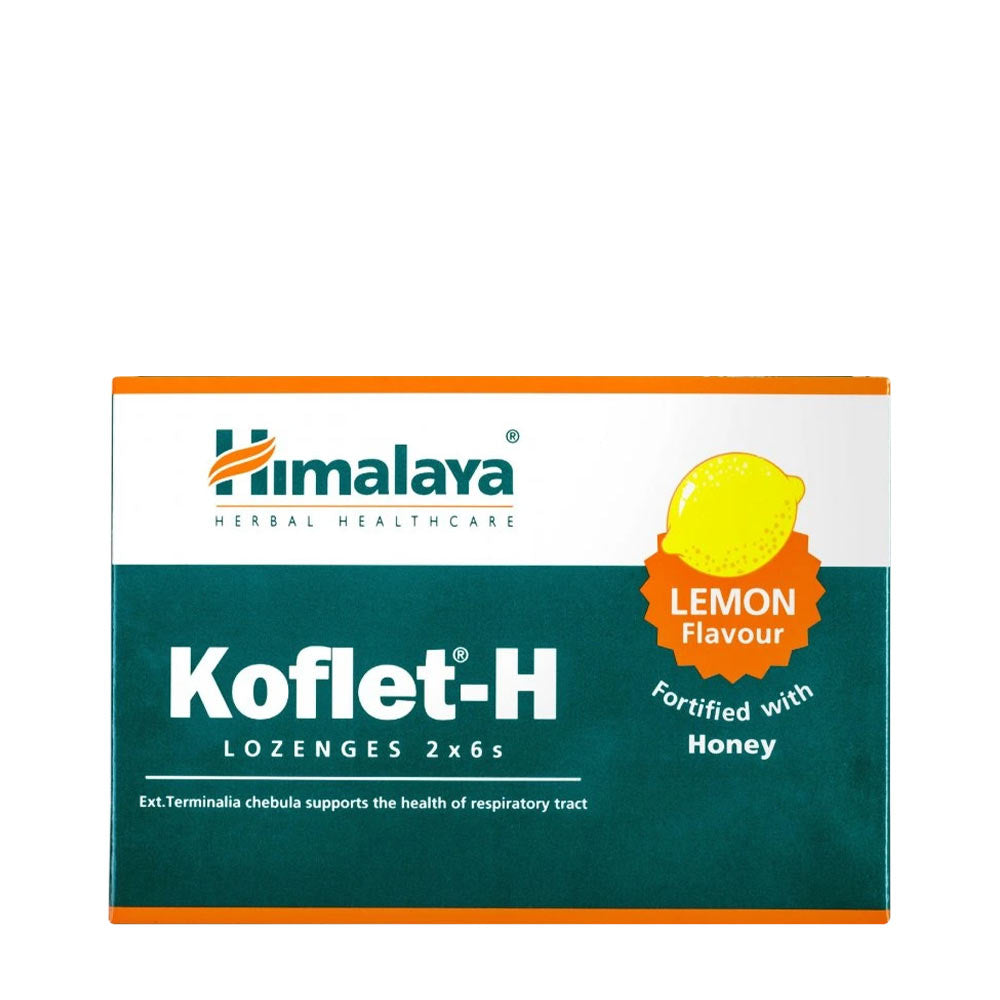 Himalaya Herbal Lozenges öppen förpackning