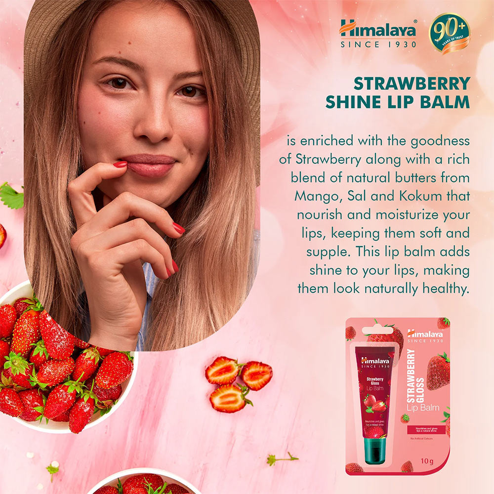 Himalaya Herbals Gloss Lip Balm ingredienser